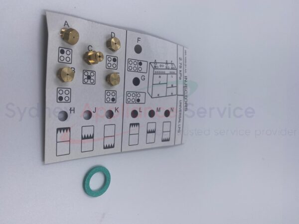 BEKO COOKTOP G30_28-30-LPG INJ.GR-4G+W+AVUST - 4431930048 - 4431930048 - Part for  -  - Models: 