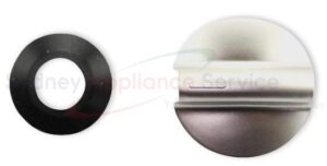 MIELE COOKTOP KNOB STAINLESS STEEL - 8339840
