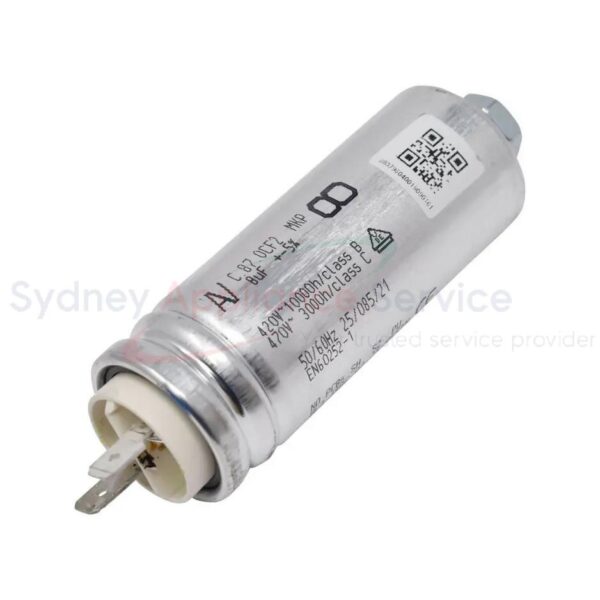 BEKO DRYER CAPACITOR (ARCOTRONICS 8 UF) - 2807960400 - 2807960400 - Part for  -  - Models: 7182482930, DCY7402GXB2