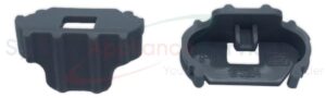 BEKO DISHWASHER RAIL CAP- FRONT&BACK -RAL7037 - 1732840100