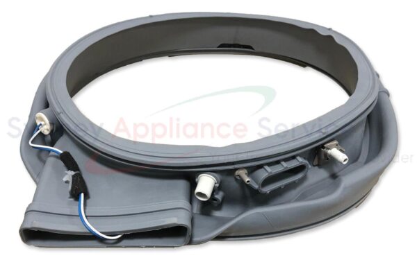 SAMSUNG WASHER DRYER COMBO DOOR SEAL DIAPHRAGM ASSY - DC97-14560W - DC97-14560W - Part for  -  - Models: 0000, 0000, 0000, 0000, 0000, 0001, 0002, 0003, WD13J7825KP/SA, WD16J9845KG/SA, WD17J9810KP/GU, WF16J9000KW/SA, WF16J9800KV/SA