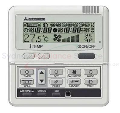MITSUBISHI HEAVY INDUSTRIES AIR CON HARD WIRED REMOTE CONTROL - RC-E5 ...
