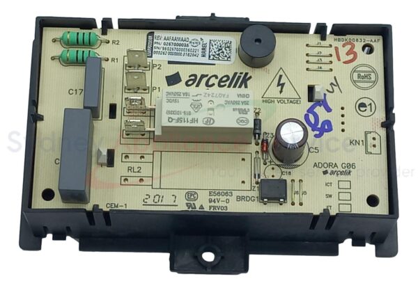 BEKO ADORA DIGITAL TIMER_AMBER COLOURED - 267000036 - 267000036 - Part for  -  - Models: 