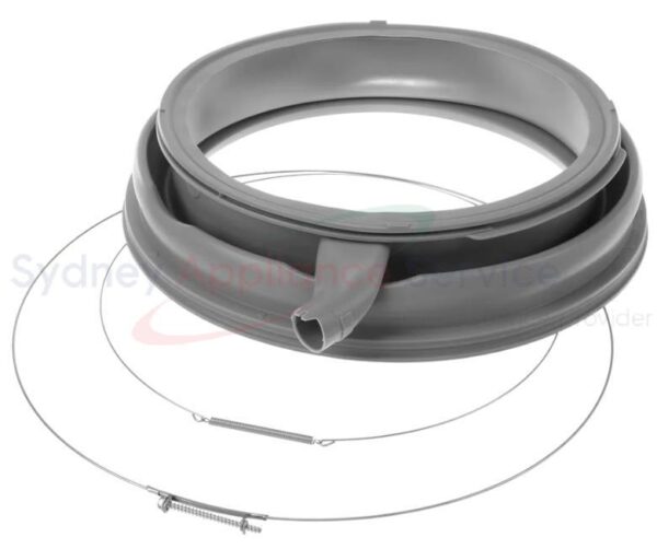 BOSCH WASHING MACHINE DOOR SEAL GASKET GRAY - 00772653 - 00772653 - Part for  -  - Models: WGG24409AU/01, WGG2449RAU/01, WGG244ARAU/01