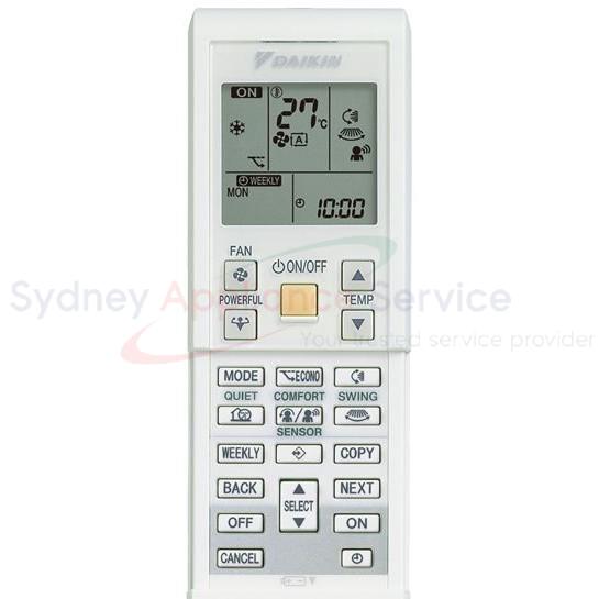 DAIKIN AIR CON REMOTE CONTROL - 4000888 - 4000888 - Part for - - Models: FTXS50JVMA, FTXS60LVMA DAIKIN AIR CON REMOTE CONTROL - 4000888 - 4000888 - Part for - - Models: FTXS50JVMA, FTXS60LVMA