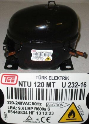 BEKO COMPRESSOR (NTU 120 MT 220-240V)(R600A) - 5232116011