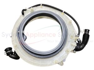 SAMSUNG WASHING MACHINE SEMI TUB FRONT & GASKET ASSY - DC97-18555J