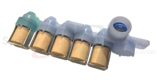 SAMSUNG WASHING MACHINE INLET VALVE ASSY - DC33-01004A - DC33-01004A - Part for  -  - Models: 0000, 0001, 0002, 0003, WV16M9945KV/SA