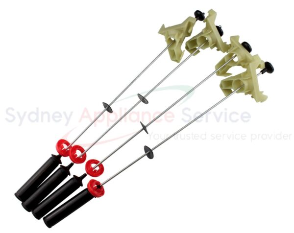 FISHER & PAYKEL WASHING MACHINE SUSPENSION KIT 685 PKT4BLK - 424569P - 424569P - Part for  -  - Models: 92111-A, 92147-A, 92168-A, 92217-A, 92224-A, 92232-A, 92233-A, 92244-A, 92245-A, 92246-A, 92247-A, 92248-A, 92262-A, 92263-A, 92266-A, 92282-A, 93232-A, 93240-A, 93241-A, 93242-A, 93255-A, 93261-A, 93261-A, 93262-A, 93264-A, 93265-A, 941767-A, 94242-A, WA1060G1, WA1068G1, WA1068G2, WA1068P1, WA7060E1, WA7060G1, WA7560E1, WA8060E1, WA8060G1, WA8060P1, WA8560E1, WA8560G1, WA8560P1, WH8060F1, WL1068P1, WL8060P1