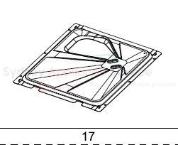 SAMSUNG COVER-BOTTOM - DC61-03478A