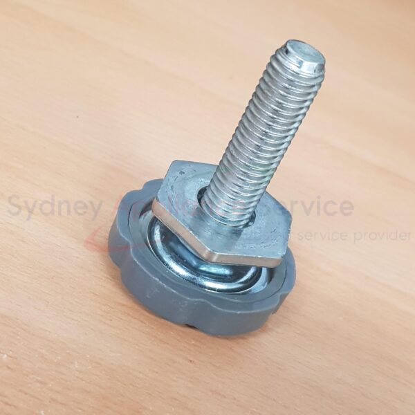 SAMSUNG WASHING MACHINE LEG FOOT GRAY ASSY - DC97-14293B - DC97-14293B - Part for  -  - Models: 0000, 0000, 0000, 0000, 0000, 0000, 0000, 0001, 0001, 0002, 0002, 0002, 0003, 0003, 0004, 0005, WD10J8420GW/SA, WD12J8400GW/EU, WF1104XAC/XSA, WF1104XBC/XSA, WW10H8430EW/SA, WW11K8412OW/SA, WW11R64FU0M/SA, WW90H9600EW/SA