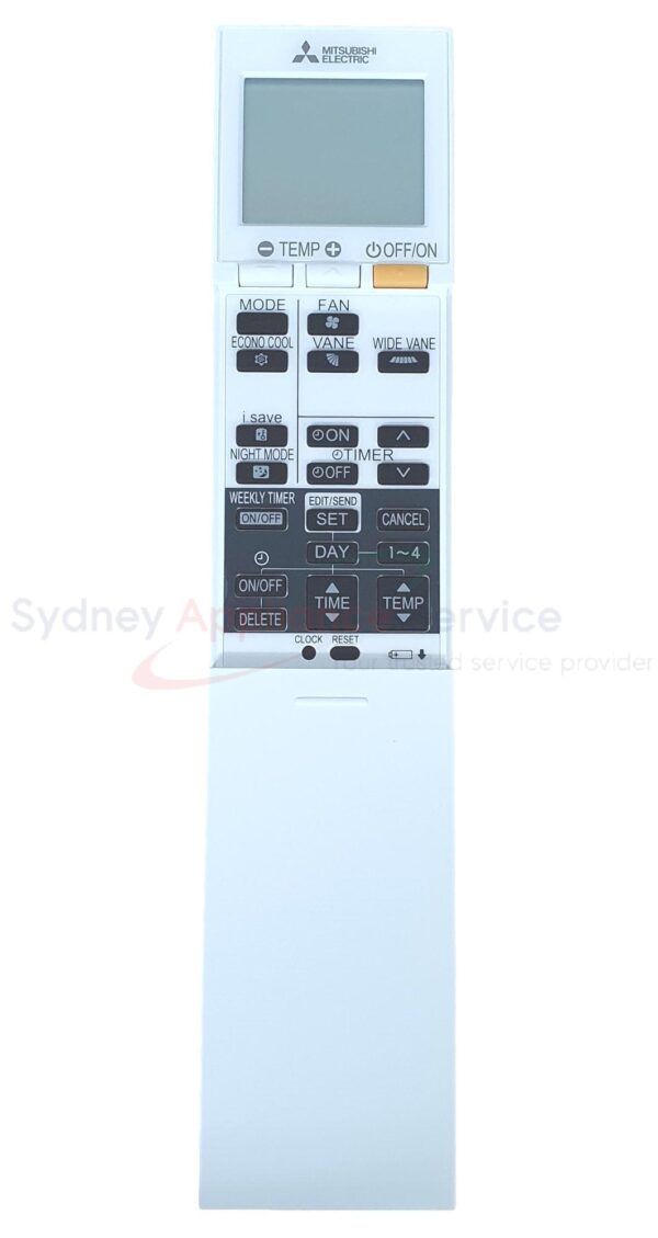 MITSUBISHI ELECTRIC AIR CON REMOTE CONTROL (SG17B) - E2299G426 - E2299G426 - Part for  -  - Models: MSZ-AP25VGD-A1, MSZ-AP35VGD-A1, MSZ-AP50VGD-A1