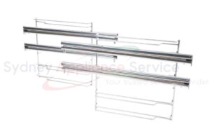 BOSCH OVEN FULL EXTENSION RAILS 2-FOLD L/H & R/H - 00577705