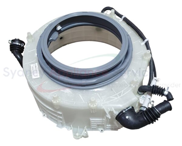 SAMSUNG WASHING MACHINE SEMI TUB FRONT & GASKET ASSY - DC97-20524A - DC97-20524A - Part for  -  - Models: 0000, 0000, 0000, 0000, 0000, 0000, 0000, 0001, 0001, 0001, WW10T654DLE/SA, WW10T754DBT/SA, WW85M64FOPW/SA, WW90M645OPO/EU, WW95N64FRPW/SA, WW95T654DLE/SA, WW95T754DBT/SA