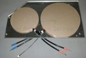 BEKO COOKER COIL+ALUMPLATE GR_145+210_RIGHT_Ш - 162000030