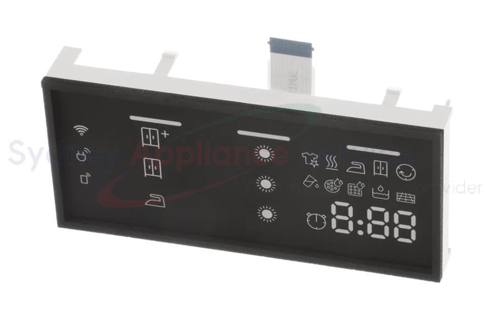 BOSCH DRYER DISPLAY - 12030747 - 12030747 - Part for - - Models: WTX88M20AU/01, WTX88M20AU/04, WTX88M20AU/05, WTX88MH0AU/01, WTX88MH0AU/05 BOSCH DRYER DISPLAY - 12030747 - 12030747 - Part for - - Models: WTX88M20AU/01, WTX88M20AU/04, WTX88M20AU/05, WTX88MH0AU/01, WTX88MH0AU/05