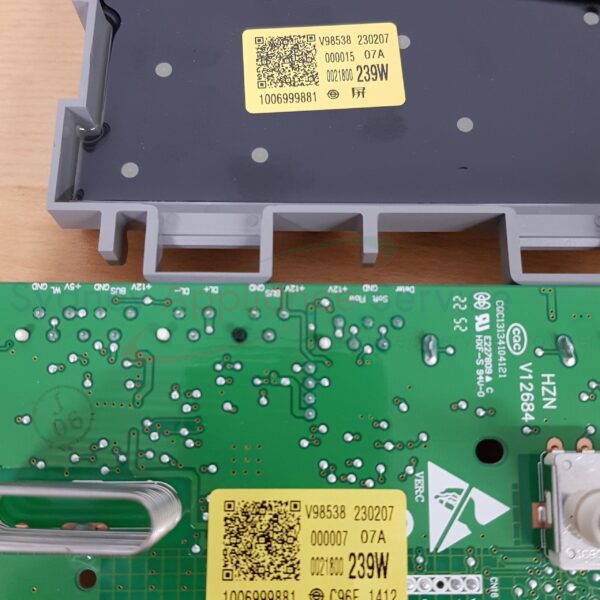 WASHING MACHINE DISPLAY BOARD - H0021800239W - H0021800239W - Part for  -  - Models: 62355-A, 62356-A, 62357-A, 62357-A, 62358-A, 62359-A, 62372-A, HWF10AN1, HWF10ANB1, HWF10DN1, HWF80AN1, HWF80ANB1, HWF90AN1, HWF90ANB1