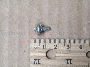 SAMSUNG WASHING MACHINE SCREW-TAPTYPE;TH;+;WT;S;M4;L10;ZPC(WHT); - 6003-001768