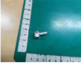 SAMSUNG FRIDGES & FREEZERS BOLT-HEX;M6;L16;ZPC(WHT);HWH;+;SWRCH18A; - 6009-001074
