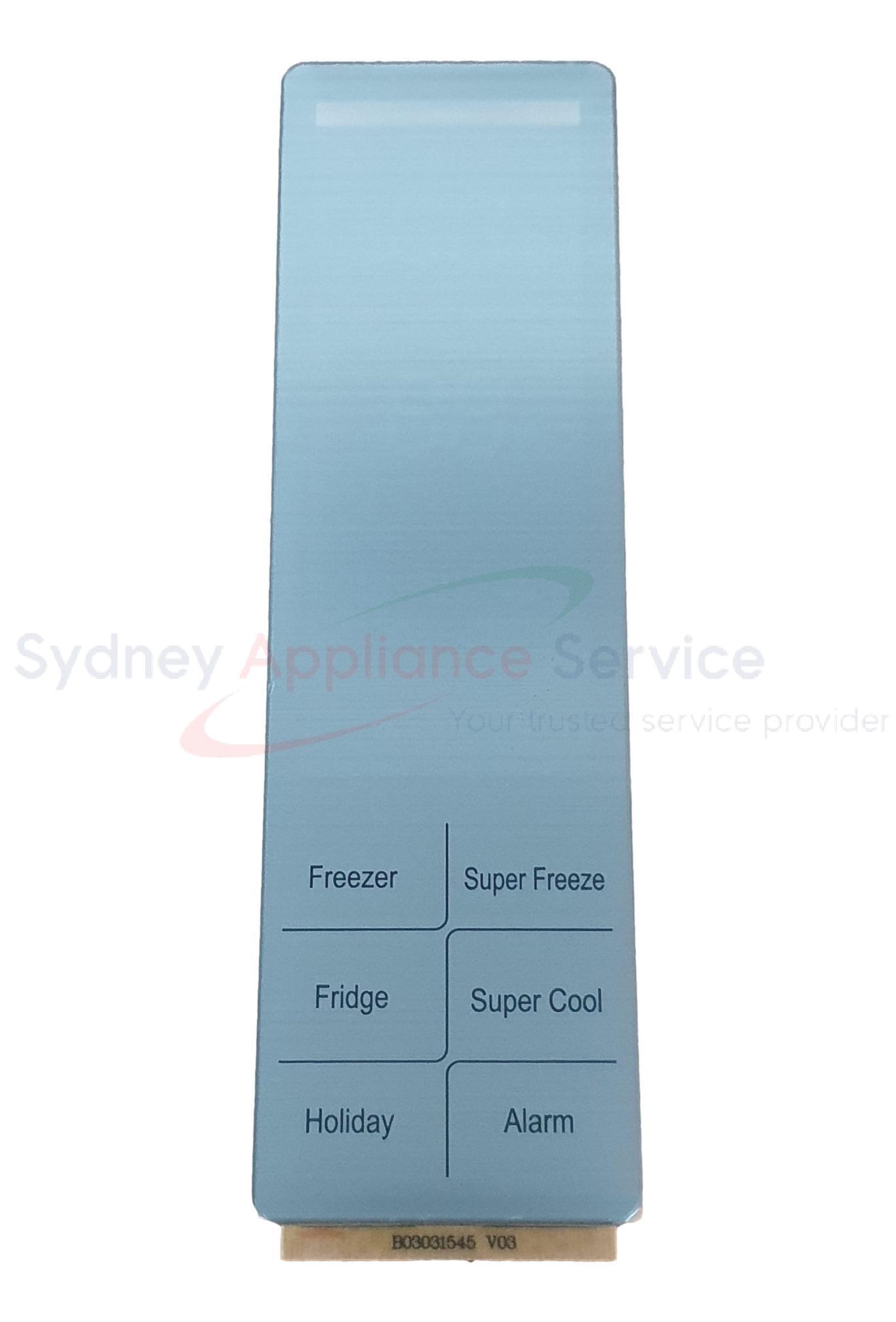 HISENSE FRIDGES & FREEZERS DISPLAY BOARD PART - K1945203 - K1945203 - Part for - - Models: HR6TFF534SD HISENSE FRIDGES & FREEZERS DISPLAY BOARD PART - K1945203 - K1945203 - Part for - - Models: HR6TFF534SD