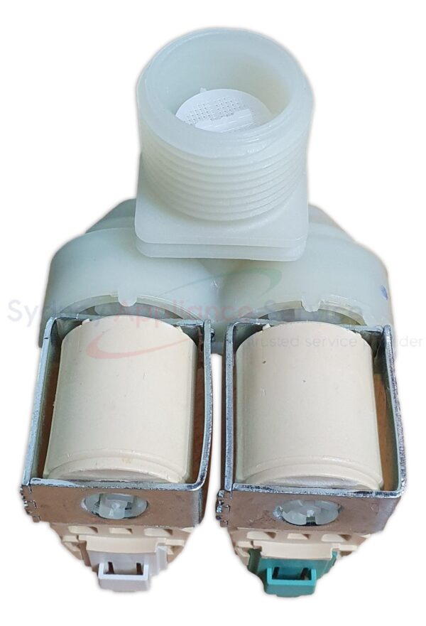 WESTINGHOUSE WASHING MACHINE INLET VALVE COLD - 140207156039 - 140207156039 - Part for  -  - Models: 91304121400, 91304121500, 91304121600, 91304124600, 91304124700, WWT1084C7SA, WWT1084C7WA, WWT1184C7WA, WWT9084C7SA, WWT9084C7WA