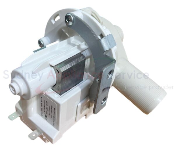 SIMPSON WASHING MACHINE DRAIN PUMP - 0499200049 - 0499200049 - Part for  -  - Models: 91304113600, 91304118700, 91304119900, 91304119901, 91490059902, 91490081300, 91490084300, 91490084400, 91490084500, EWF1041ZDWA, EWF14933, EWF7525DQWA, EWF7525DQWA, EWF8024CDWA, EWF9024CDWA, SWT1043, SWT1154DCWA, SWT1154DCWA, SWT1154DCWA, SWT8043, SWT8043, SWT8043