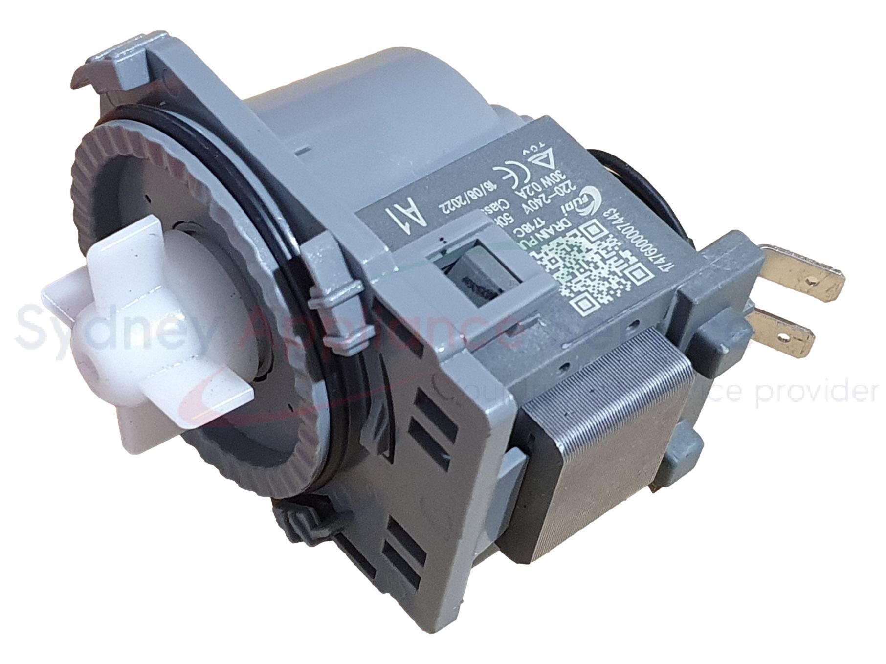 HISENSE DISHWASHER DRAIN PUMP ASSY - WK0026053 - WK0026053 - Part for - - Models: 76H1A, HSCE14FS, HSCM15FS HISENSE DISHWASHER DRAIN PUMP ASSY - WK0026053 - WK0026053 - Part for - - Models: 76H1A, HSCE14FS, HSCM15FS
