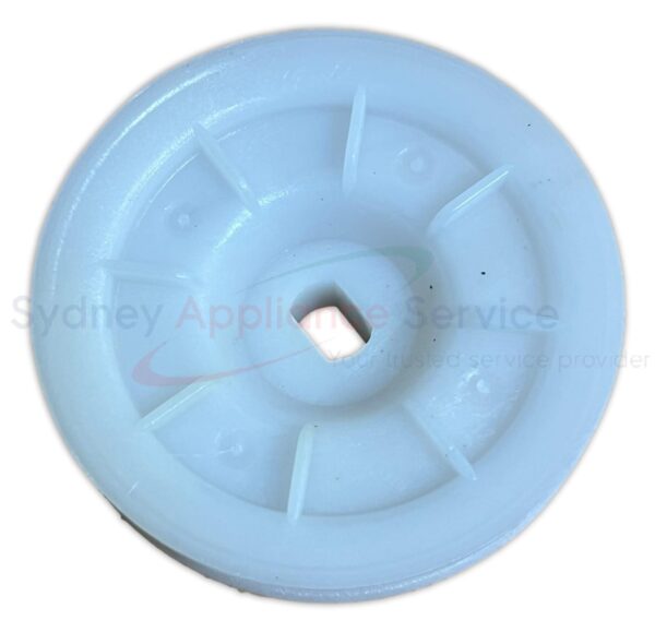 FISHER & PAYKEL DRYER FAN BELT PULLEY - H0180200146 - H0180200146 - Part for  -  - Models: 61432-A, 61433-A, 61442-A, 92256-A, 92271-A, 92272-A, 92273-A, 92291-A, 93010-A, 93108-A, 93225-A, 93244-A, 93273-A, 93274-A, 93289-A, DE45F56EW1, DH8060C1, DH8060P1, DH9060C1, DH9060P1, DH9060P2, DH9060PG2, HDHP80A1, HDHP80AW1, HDHP80E1