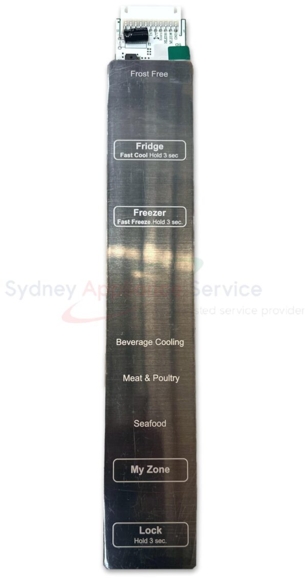 HAIER FRIDGES & FREEZERS DISPLAY BOARD SS - H0060842072C - H0060842072C - Part for  -  - Models: 61238-A, 61239-A, 61240-A, 61241-A, 61242-A, 62207-A, 62208-A, 62209-A, 62210-A, HRF520BHS, HRF520BS, HRF520BW, HRF520FHC, HRF520FHS, HRF520FS