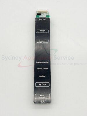HAIER FRIDGES & FREEZERS DISPLAY BOARD BLACK GLOSS - H0060842072R