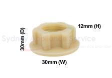 ELECTROLUX WASHING MACHINE NUT PLASTIC - 1108771-00/5