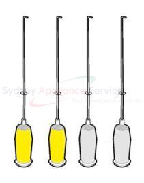 ELECTROLUX WASHING MACHINE ROD SUSPENSION ASSEMBLY KIT - 4055984605