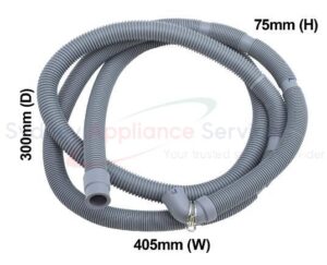 ELECTROLUX WASHING MACHINE HOSE DRAIN ASSEMBLY - 8588082764024