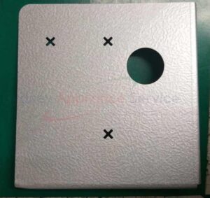 SAMSUNG PLATE COVER-FRE;RF9000JC;GL-SGLCC;T0.25; - DA61-13772A