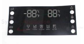 SAMSUNG FRIDGES & FREEZERS INLAY-DISPLAY;OPUS1-PJT;PET+UV COATING;T - DA64-03911A - DA64-03911A - Part for - - Models: 0000, 0000, 0001, RFG26MESL1/XSA, RFG297HDWP/XAA, SRF731GDLS SAMSUNG FRIDGES & FREEZERS INLAY-DISPLAY;OPUS1-PJT;PET+UV COATING;T - DA64-03911A - DA64-03911A - Part for - - Models: 0000, 0000, 0001, RFG26MESL1/XSA, RFG297HDWP/XAA, SRF731GDLS