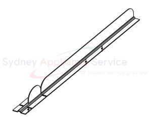 SAMSUNG FRIDGES & FREEZERS TRIM BLADE;AW2-14;PVC;X6684;LIGHT GRAY - DA64-05373C