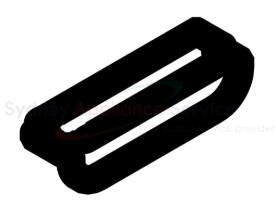 SAMSUNG FRIDGES & FREEZERS GASKET-FRENCH LOW;AW-PJT;SI;GRAY - DA63-06842B