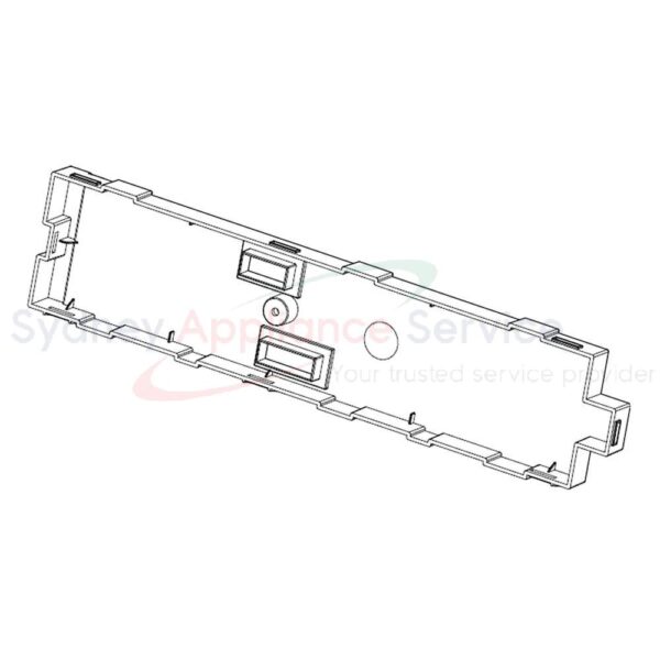 SAMSUNG WASHING MACHINE COVER PBA-SUB;WV9900R;ABS;T2;HB;NEAT WHI - DC63-02508A - DC63-02508A - Part for  -  - Models: 0001, WF16T9500GV/SA