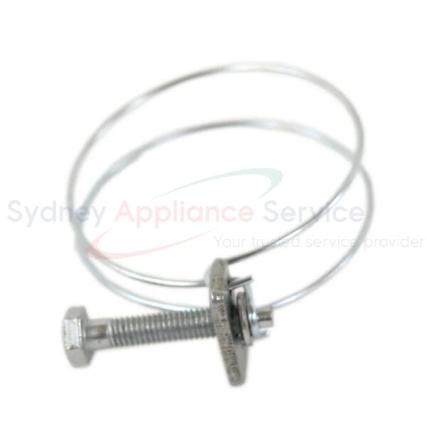 SAMSUNG WASHING MACHINE CLAMPER HOSE-JOINT;F900A;HSWR;WHITE - DC65-00014C - DC65-00014C - Part for  -  - Models: 0000, 0000, 0000, 0000, 0000, 0001, 0002, 0002, 0002, 0004, 0004, 0004, 0006, WA10A8376GW/SA, WA10J7750GW/SA, WA10J7750GW1SA, WA11M8700GW/SA, WA12A8376GV/SA, WA12A8376GW/SA, WA13M8700GV/SA, WA13M8700GW/SA, WA14A8377GV/SA, WA14A8377GW/SA