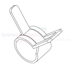 SAMSUNG WASHING MACHINE CLAMPER HOSE;A2-PJT;SK5 - DC65-00051A