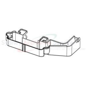 SAMSUNG WASHING MACHINE CASE SWITCH DOOR;WA54P7650AW;PP+TD30%;T2 - DC61-04892A