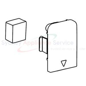 SAMSUNG FRIDGES & FREEZERS CAP ANGLE;RF9000JC ASSY - DA97-15412B