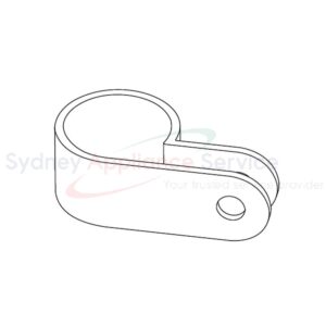 SAMSUNG WASHING MACHINE CABLE CLAMP;DA-8N;ID13.2/T1.0;NYLON#66;N - DC65-20008C