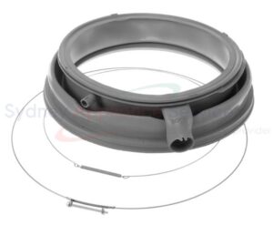 BOSCH WASHING MACHINE DOOR GASKET GREY - 23002446