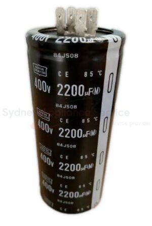 MITSUBISHI ELECTRIC AIR CON CAPACITOR SMOOTHING 2200UF 400V - T7WE21255