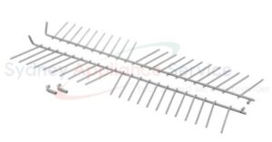 BOSCH DISHWASHER FLIP TINE 01: FLIP TINE, SILVER, LOWER RACK 02 - 00443403