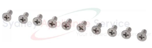 BOSCH SCREWS FOR BURNER M4X8 INOX X10 - 00417788 - 00417788 - Part for  -  - Models: EC645HB90A/40, EC6A5IB90A/01, PBH615B80A/01, PBH615B80A/02, PBH615B80A/04, PBH615B80A/05, PBH615B80A/09, PBH615B80A/40, PBH615B90A/05, PBH615B9TA/01, PBH615B9TA/40, PBH6B5B60A/01, PBH6B5B60A/70, PBH6B5B60A/73, PBH6B5B80A/01, PBH6B5B80A/73, PCH615B90A/01, PCH615B9TA/01, PCH615B9TA/40, PCI6A5B90A/01, PCI6A5B90A/09, PCI6A5B90A/17, PCL755FAU/06, PCQ715B90A/07, PCR7A5B90A/01, PCR915B91A/40, PCR9A5B90A/01, PCT915B90A/01, PCT915B91A/01, PCT915B9TA/07, PCT915B9TA/40, PCT9A5B90A/01, PGB3B5B80A/01, T27DA69N0A/01