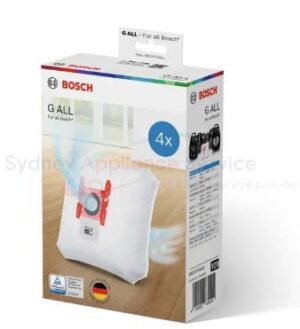 BOSCH VACUUM CLEANER VACUUM CLEANER BAG 4 PK @ - 00468383