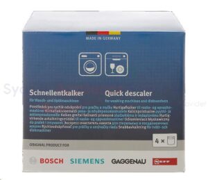 BOSCH DISHWASHER DESCALER - 00311923