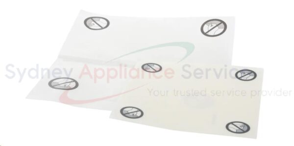 BOSCH OVEN STICKER - 00626874 - 00626874 - Part for  -  - Models: HBG73S550A/45